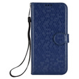 Flip case for T Phone 3 5G, Wallet Rhombus, blue