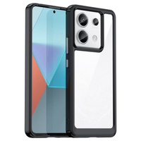 Case for Xiaomi Redmi Note 13 Pro 5G, Fusion Hybrid, transparent / black