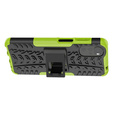 Case for Motorola Moto G22, Tire Armor, green