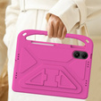Children's case for Xiaomi Redmi Pad Pro / Xiaomi Poco Pad, with handle, pink
