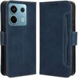 Flip case for Xiaomi Redmi Note 13 Pro 5G, Card Slot, blue