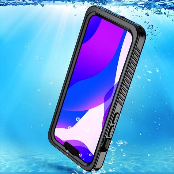 IP68 Waterproof Case for iPhone 13, black