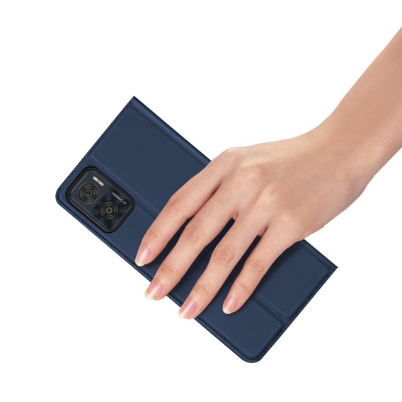 Dux Ducis Case for Motorola Moto E22 / E22i, Skinpro, dark blue