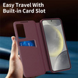 Smart View Wallet flip case for Samsung Galaxy S25 FE