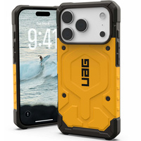 Urban Armor Gear case for iPhone 17 Pro Max, Pathfinder MagSafe, Heritage Yellow