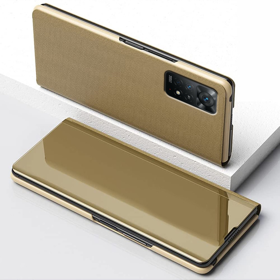 Case for Xiaomi Redmi Note 11 Pro 4G / 5G, Clear View, gold