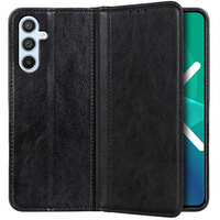 Case for Samsung Galaxy A54 5G, Wallet Litchi Leather, black