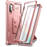 Armored case for Samsung Galaxy Note 10 Plus, Dexnor Full Body, pink rose gold