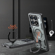 Case for Xiaomi 14T, Military MagSafe, silver