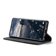 CASEME case for Samsung Galaxy A33 5G, Leather Wallet Case, black