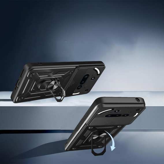 Case for Nothing Phone 3a, CamShield Slide, black