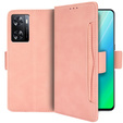 Flip case for Oppo A57s, Card Slot, pink