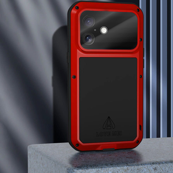 Armoured case with tempered glass for iPhone 17