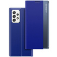 Flap case for Samsung Galaxy A32 5G, Side View, blue