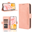 Flip case for Honor 400 Pro 5G, Card Slot, pink