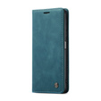 CASEME case for Xiaomi Redmi Note 10 / 10S, Leather Wallet Case, green