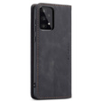 CASEME case for Samsung Galaxy A53 5G, Leather Wallet Case, black