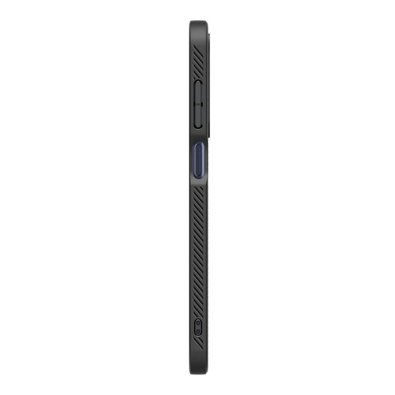 Spigen case for Samsung Galaxy A26 5G, Liquid Air, black + 9H Tempered Glass