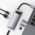 Metal Gleam Series 6-in-1 USB-C Docking Station for USB-C Devices