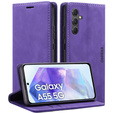 Case for Samsung Galaxy A55, ERBORD Vintage, purple + Screen Glass