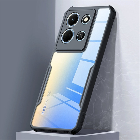 Case for Infinix Note 30 Pro, AntiDrop Hybrid, black