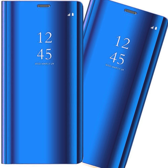 Case for Realme C21, Clear View, blue