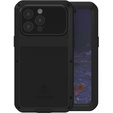 Love Mei Case for iPhone 15 Pro Max, armored with glass, black