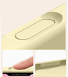 Silicone sleeve for iPhone 17 Pro, for MagSafe, anti-shock, yellow