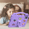 Children's case for Lenovo Tab M11, Cute Patterns, with stand, purple