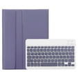 Case + keyboard Apple iPad Air 11" 6 gen. 2024, Leather Pen Slot, purple