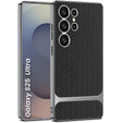 Case for Samsung Galaxy S25 Ultra, GKK Woven Leather, black