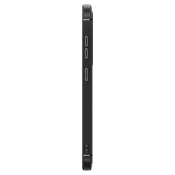 The Spigen Case for Samsung Galaxy S25+ Plus, Core Armor MagSafe, black + 9H Tempered Glass