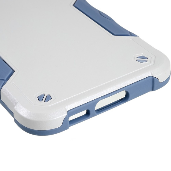 Armored case for Samsung Galaxy S23 Plus, Dual-Layer, white