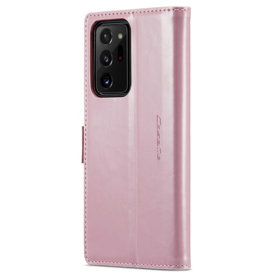 CASEME flip case for Samsung Galaxy Note 20 Ultra, Waxy Textupink, pink