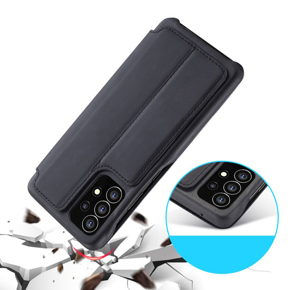 Flip case for Samsung Galaxy A53 5G, LC.IMEEKE, black