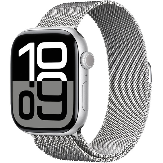 Milanese bracelet for Apple Watch 1/2/3/4/5/6/7/8/SE/ULTRA (42/44/45/49 MM) - Silver