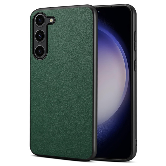 Case for Samsung Galaxy S24, Calf Texture, green