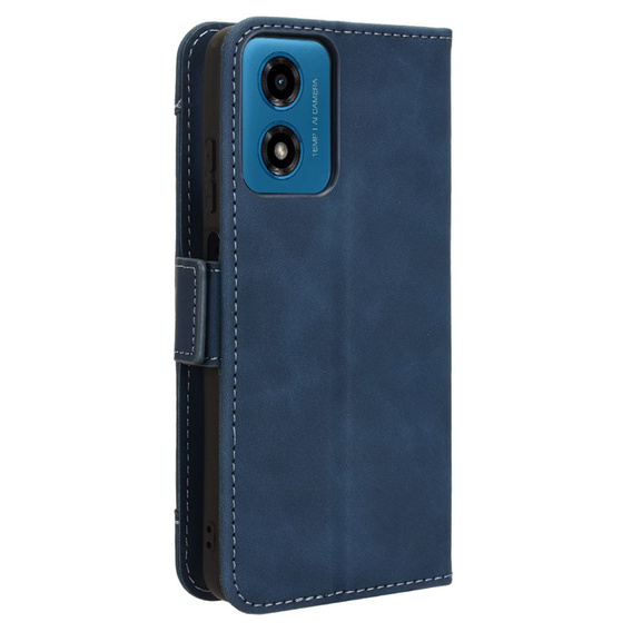 Flip case for Motorola Moto G24 / G24 Power / G04, Card Slot, blue