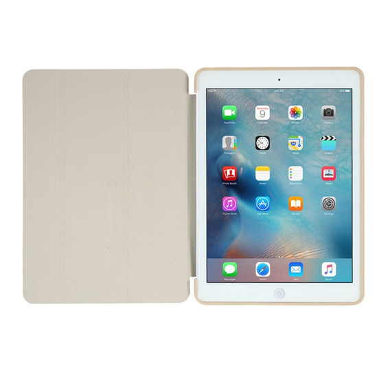 Case for iPad 9.7 2017 / 2018, Smartcase, gold