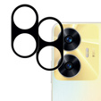 2x ERBORD tempered glass for camera to Realme C55, black