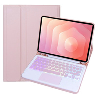 Case with illuminated Bluetooth keyboard and touchpad for Samsung Galaxy Tab S11