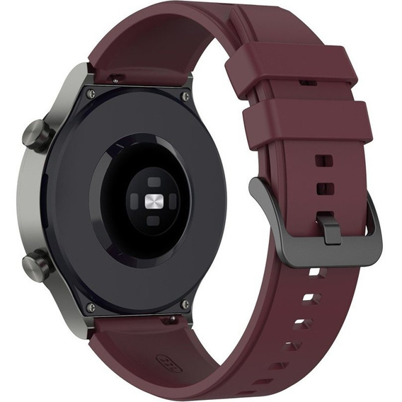 Silicone strap for Huawei Watch GT 2 Pro - Wine Red