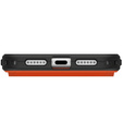 Urban Armor Gear case for iPhone 17 Pro Max, Civilian MagSafe, Orange