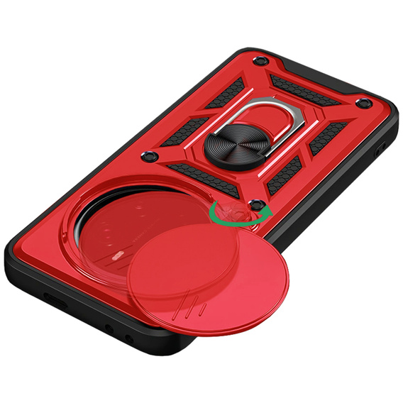 Case for Honor Magic 7 Pro, CamShield Slide, red