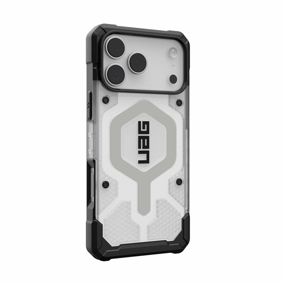 Urban Armor Gear case for iPhone 17 Pro Max, Pathfinder MagSafe, Ice/Silver