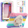 Children's case for Lenovo Tab M8 Gen 4 TB-300FU, armored with strap, multicolor