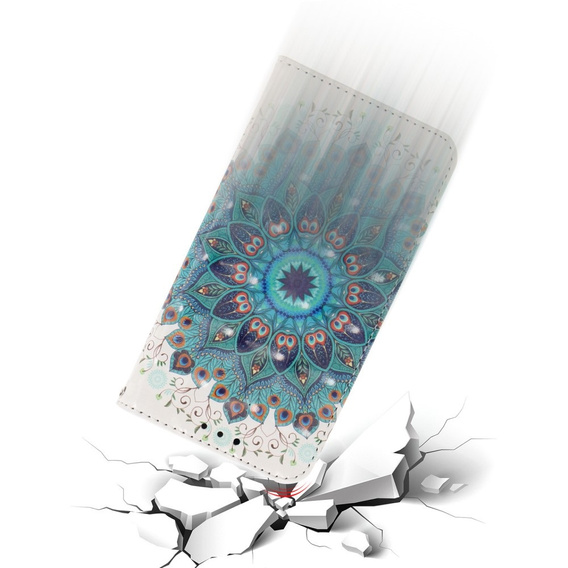 Flip case for Xiaomi Redmi Note 13 Pro 5G, Wallet, Mandala Flower
