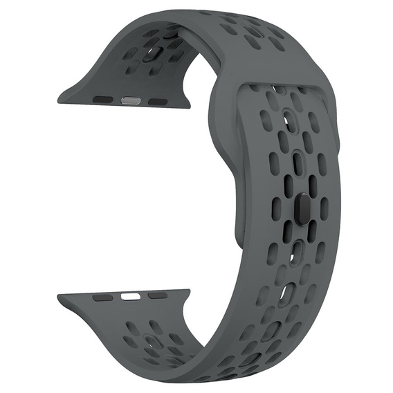 Silicone Strap for Apple Watch 1/2/3/4/5/6/7/8/SE/ULTRA 42/44/45/49MM, Grey