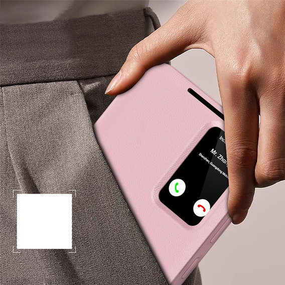 Smart View Wallet case for Samsung Galaxy S26, pink