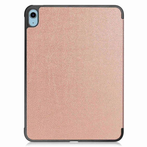 Case for iPad 10.9 2022 10 Gen, Smartcase with stylus space, pink